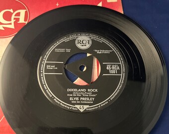 エルヴィス・プレスリー、キング・クレオール、ビニール7インチ