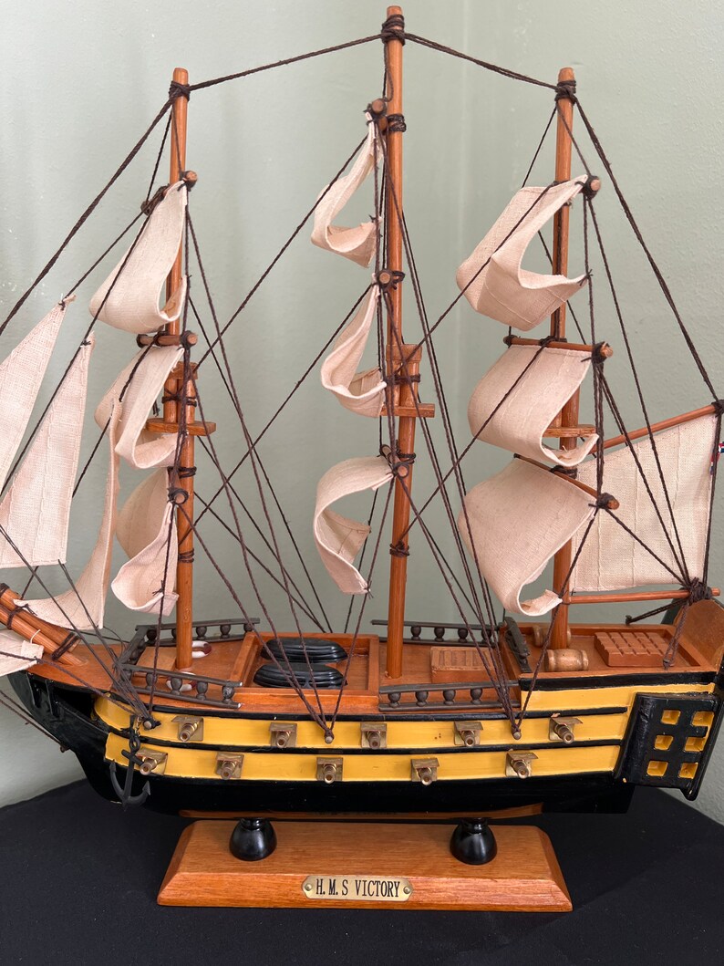 H.M.S. Victory Model Ship Etsy