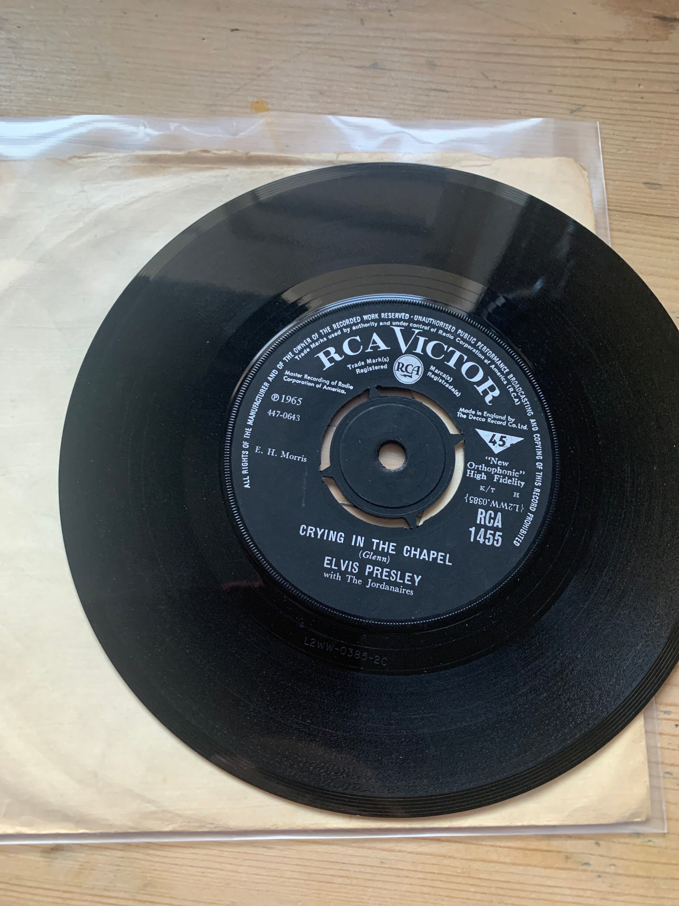 Elvis Presley Crying in the Chapel Etsy