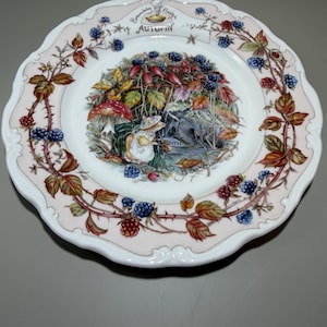 Brambly Hedge Plate - Etsy