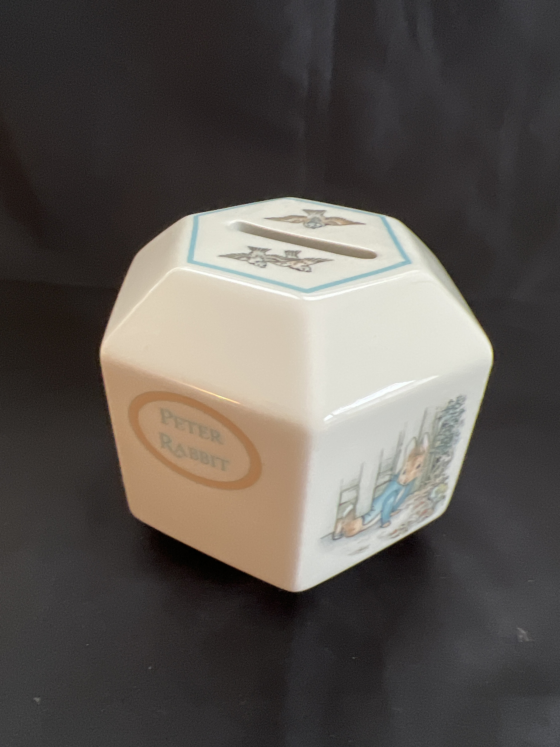 Vintage Wedgwood Beatrix Potters Peter Rabbit Money Box Etsy