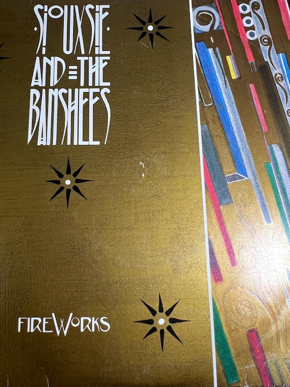 Siouxsie and the Banshees, Fireworks, 7” Vintage Vinyl Record - Etsy