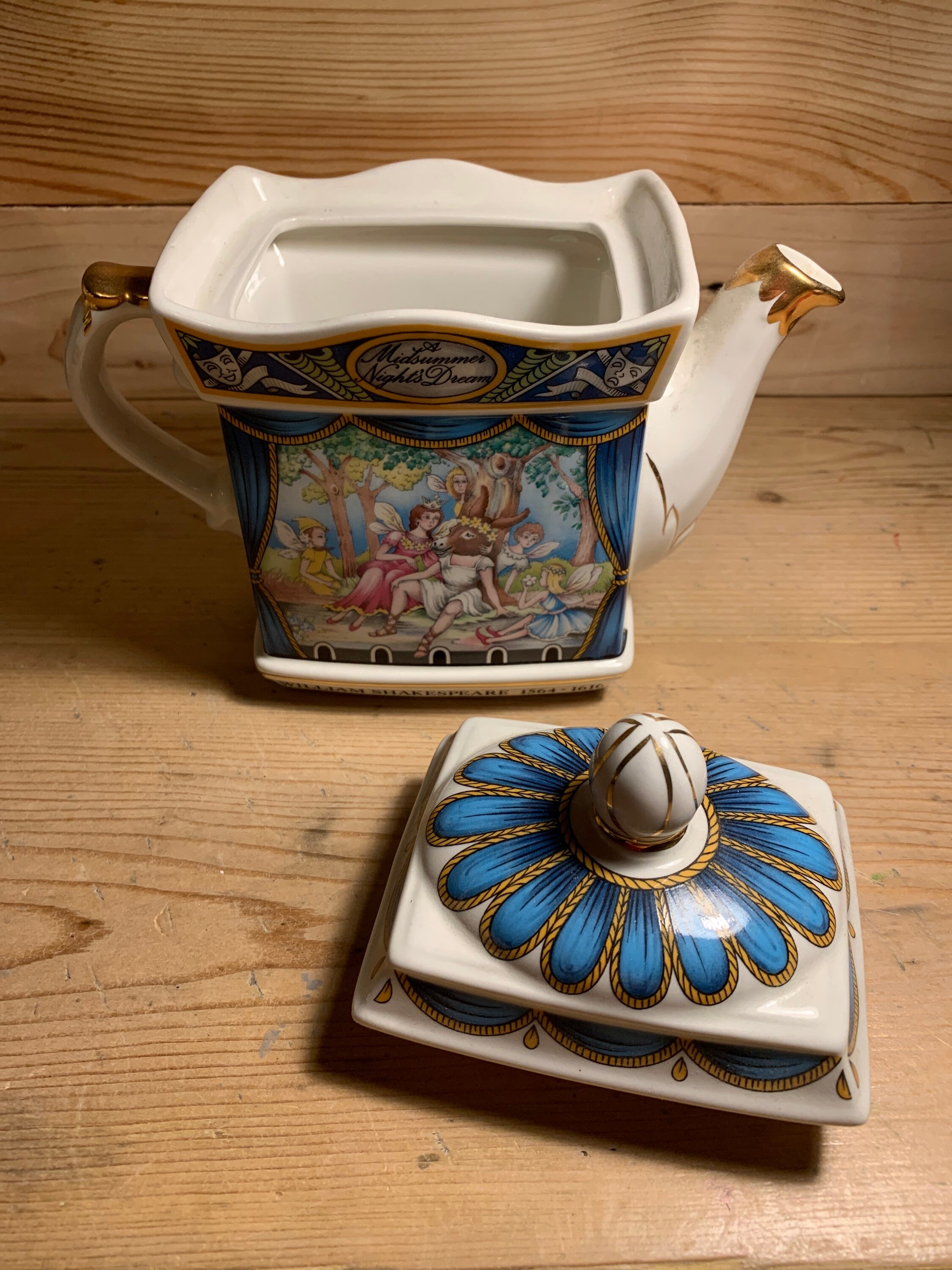 ミッドサマーナイトドリーム ティーポット サドラーティーポット