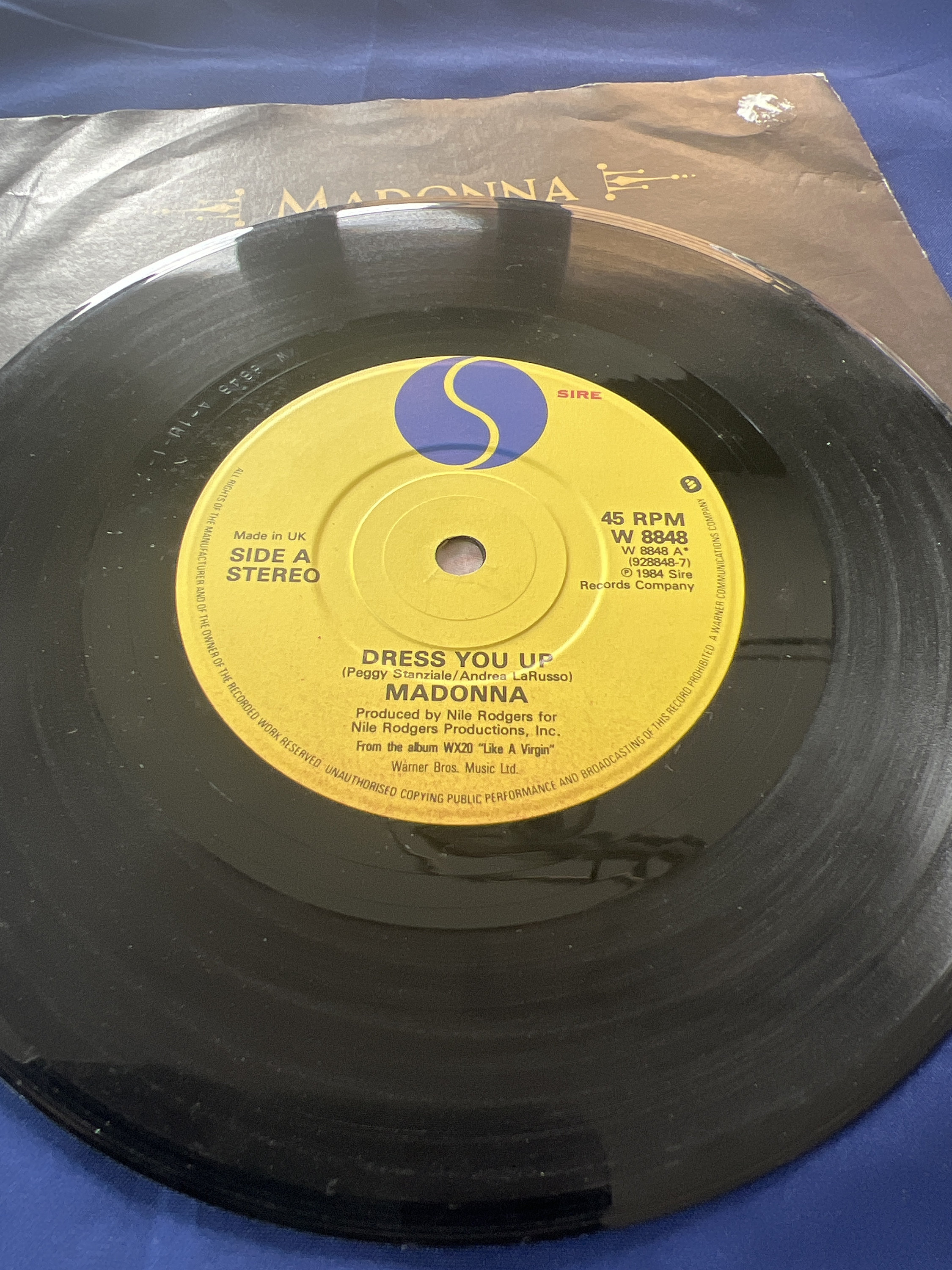 Madonna, Dress You Up, Vinyl 7” Single - Etsy