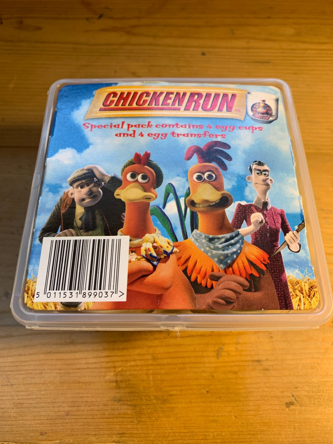 Wallace and Gromit, Chicken Run Egg Cups Etsy