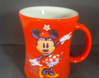 Disney Disneyland Paris MUG Tasse Kaffeetasse Mickey Minnie Eiffelturm Goofy Plu 