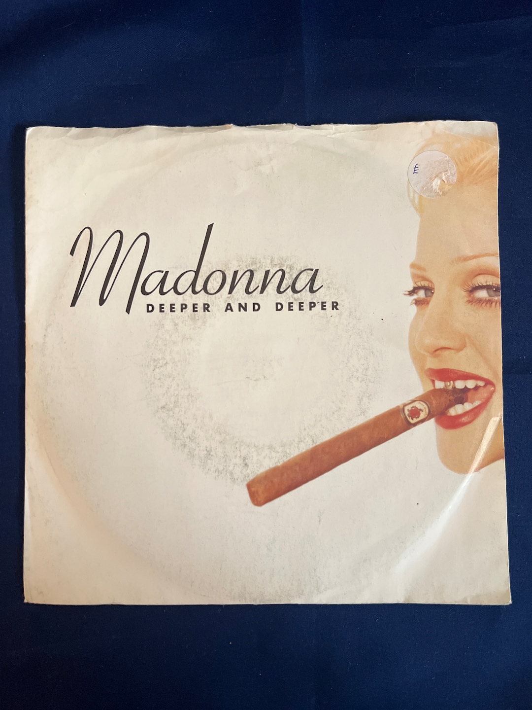 Madonna, Deeper and Deeper, Vintage Vinyl 7” Single Record - Etsy