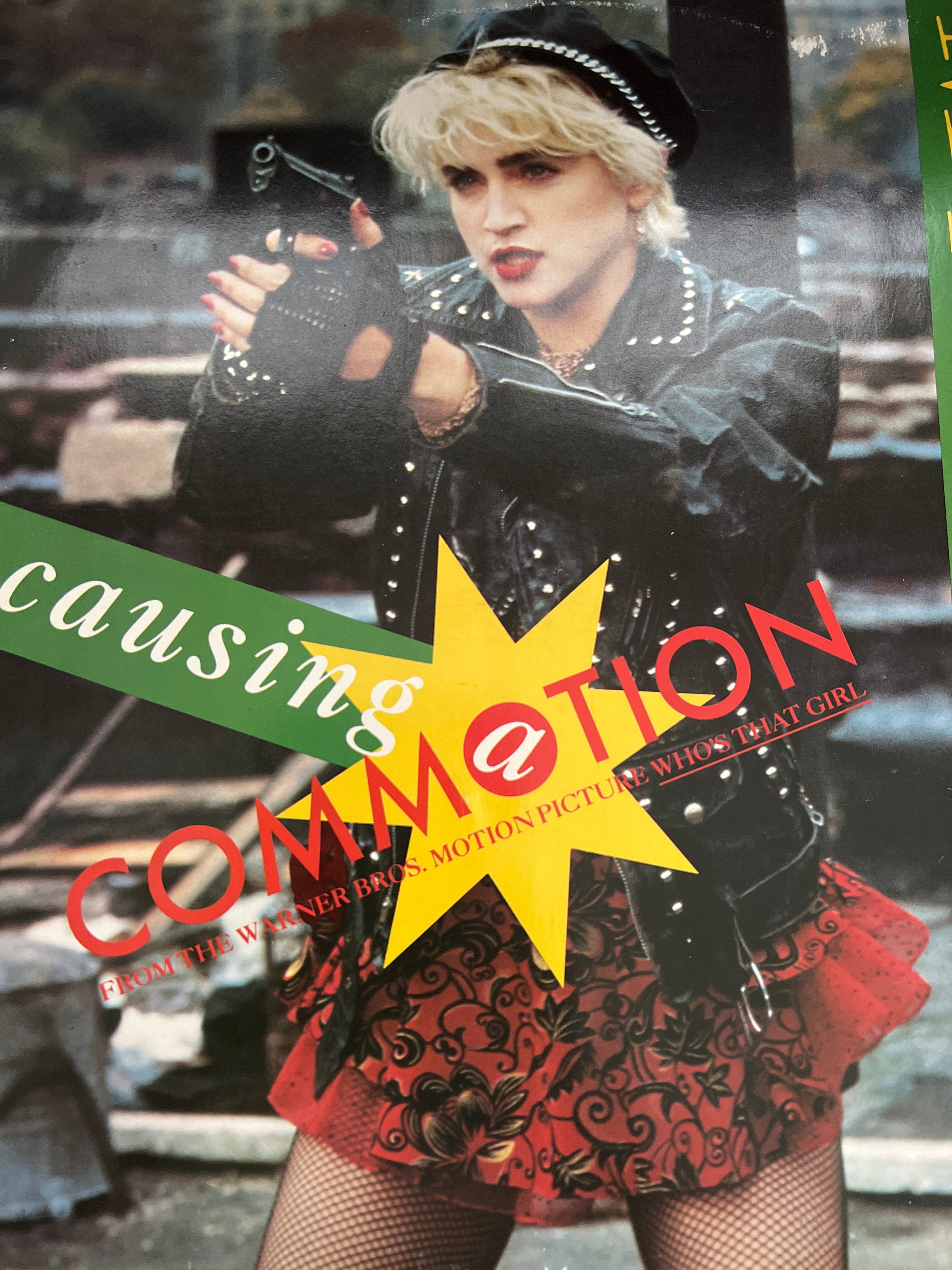 Madonna, Causing a Commotion, 12” Vinyl Single - Etsy UK