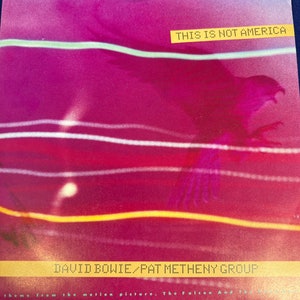 David Bowie/pat Metheny Group, This is Not America, Vinyl 7