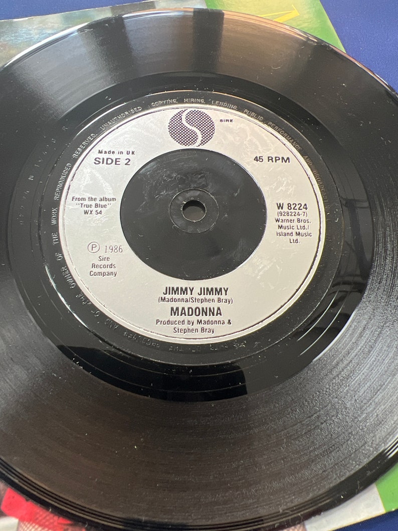 Madonna, Causing a Commotion, Vinyl 7” Single - Etsy