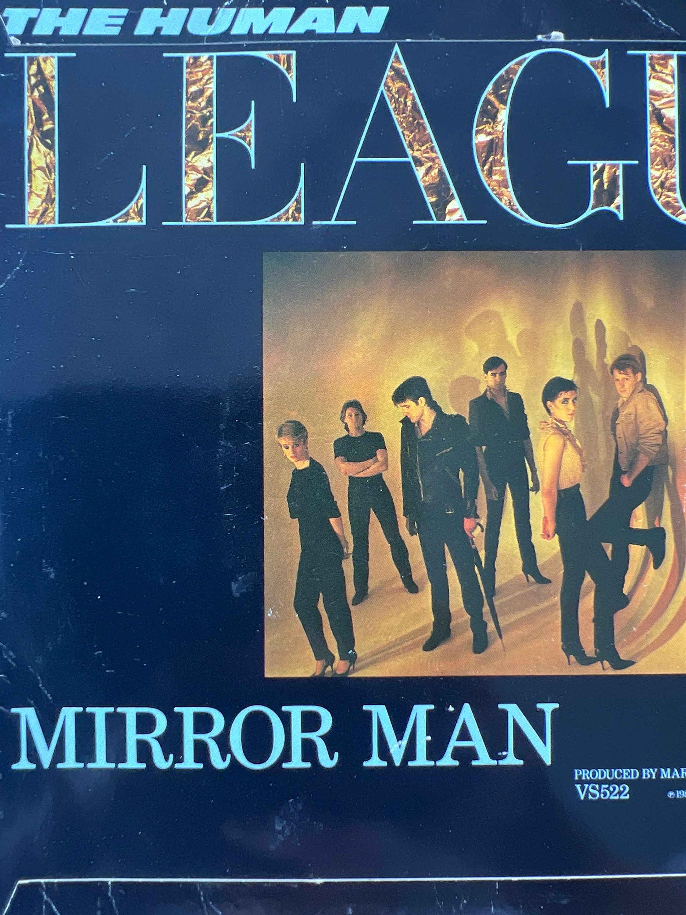 Human League, Mirror Man, Vinyl 7” Single - Etsy