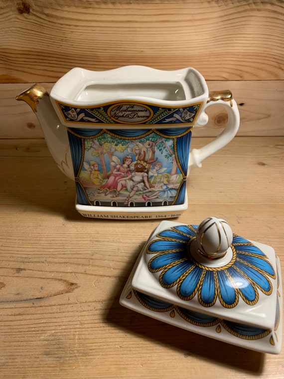 サドラーティーポット、『真夏の夜の夢』 - Etsy 日本