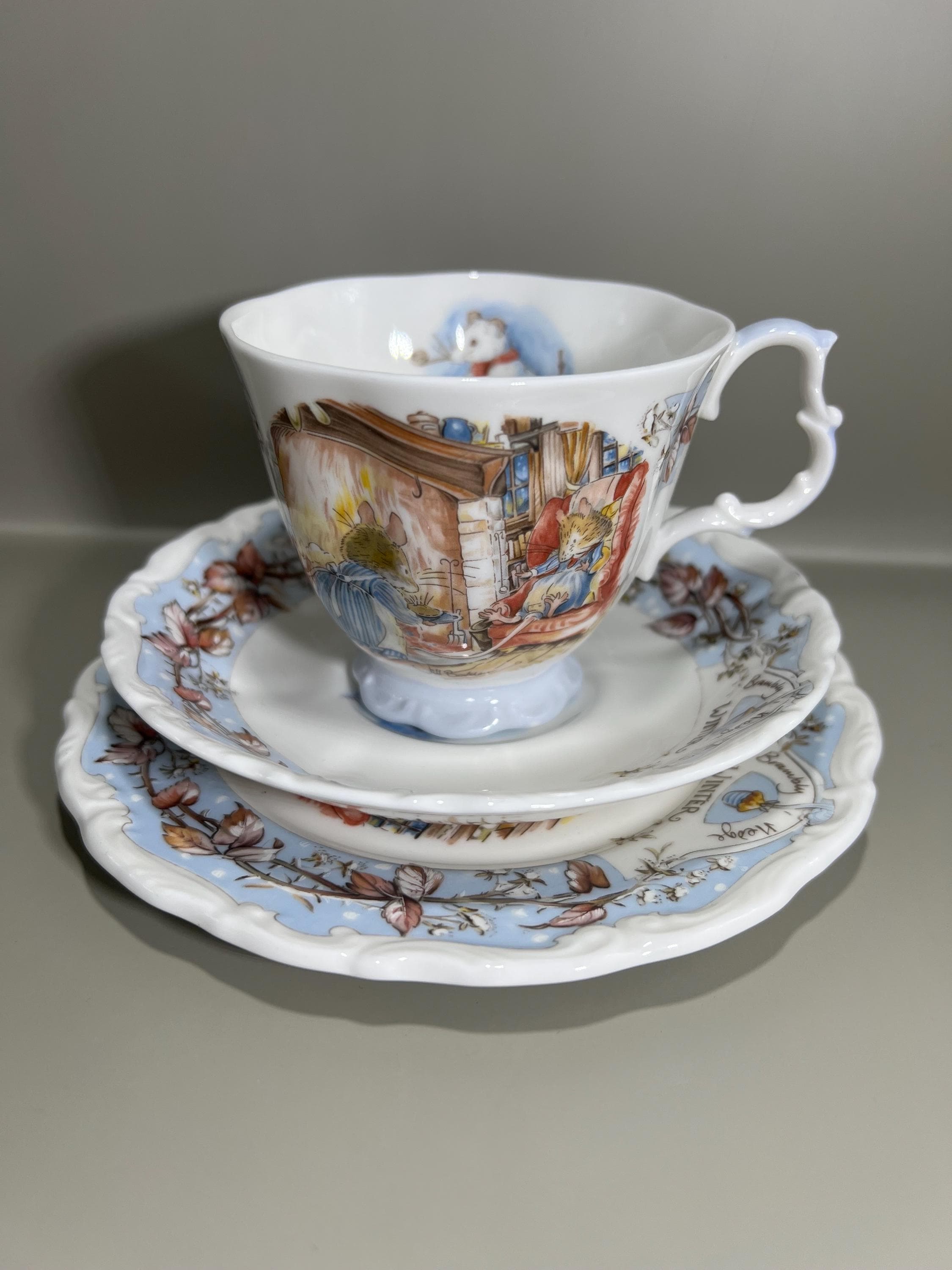 Brambly hedge four season plates - Etsy 日本