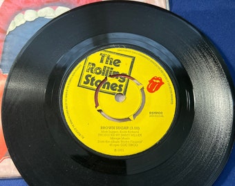 The Rolling Stones, Brown Sugar, 7” Vinyl Single - Etsy