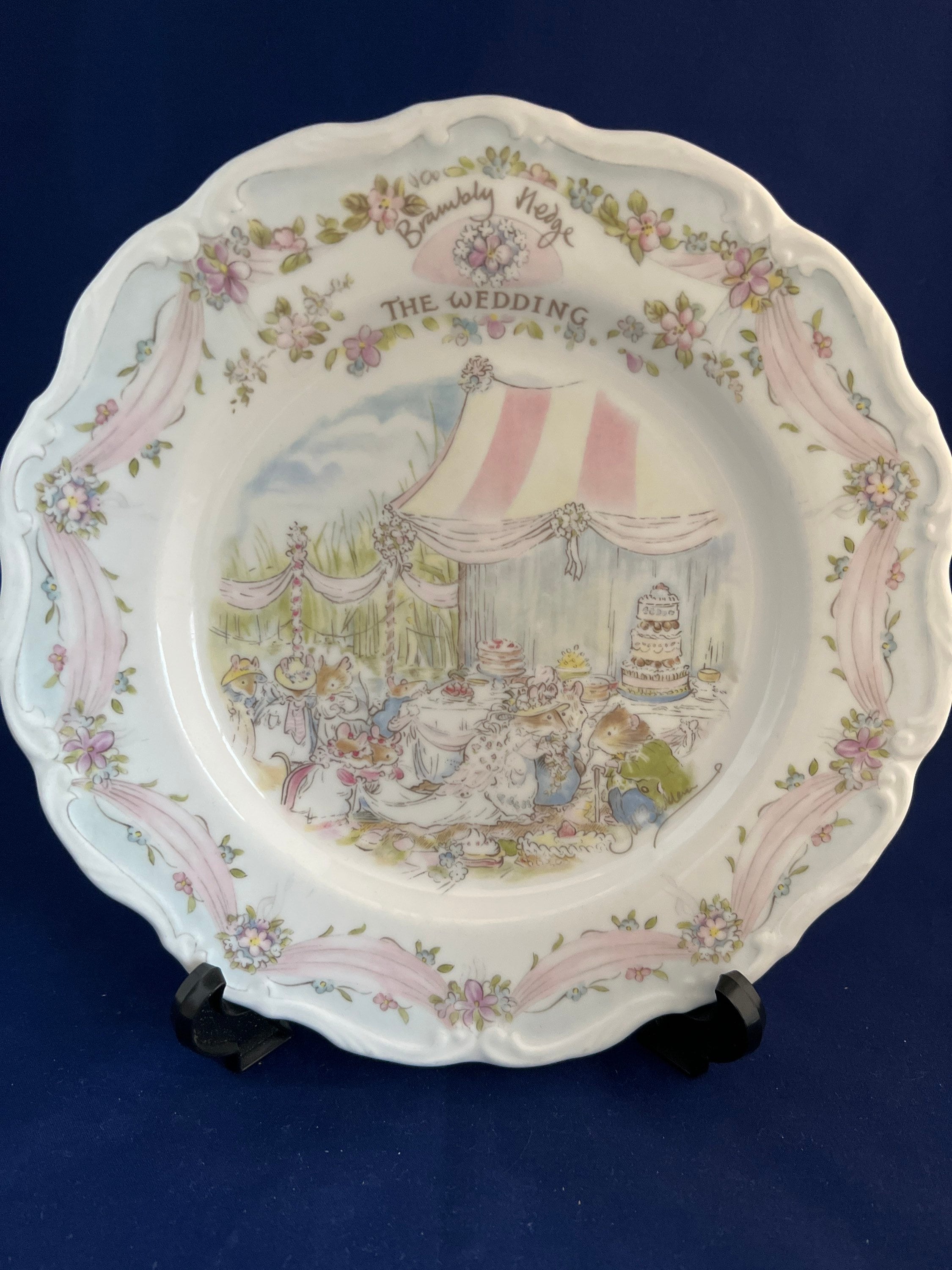 Royal Doulton, Brambly Hedge, the Wedding Plate, 21cm -  Canada