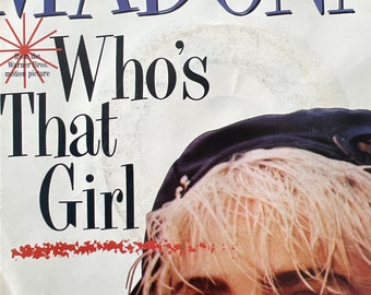 Madonna, Who's That Girl - Etsy