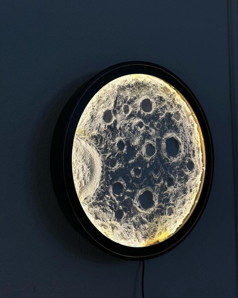 Moon Neft Wall Decor zdjęcie 2