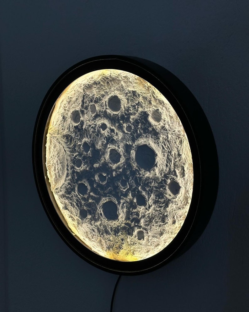 Moon Neft Wall Decor zdjęcie 3