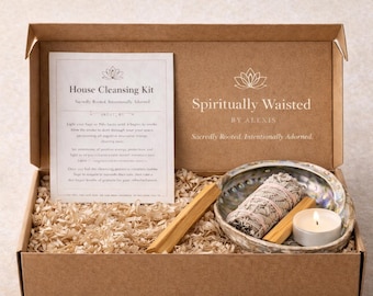 House Cleansing Kit | Sage, Palo Santo & Ritual Candle