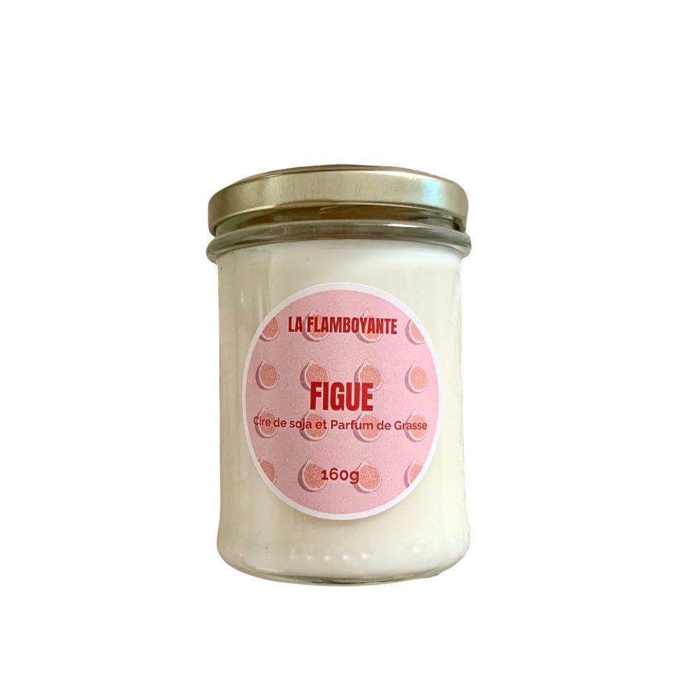 Bougies Parfumées Cire de Soja et Parfums Grasse