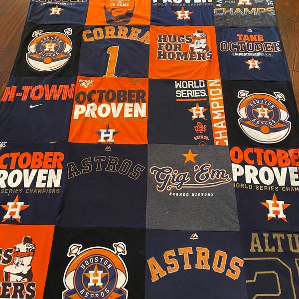 Custom T-shirt Quilt, T-shirt blanket