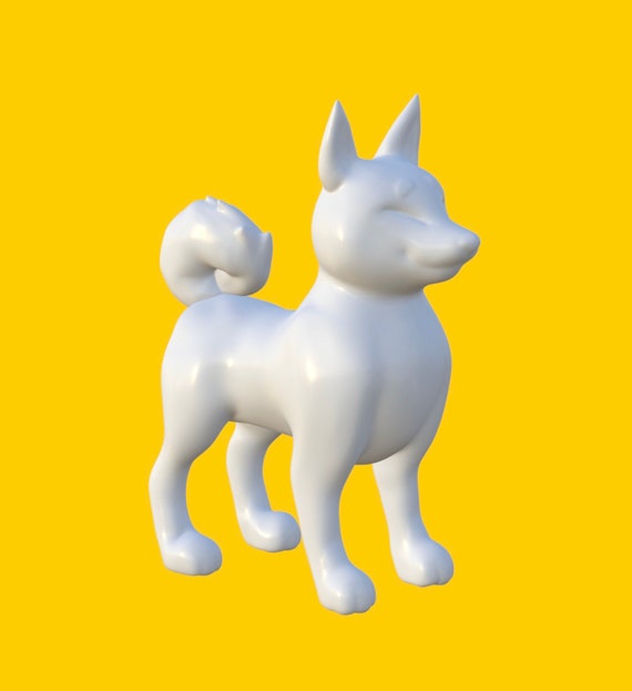 Pre-made 3D Shiba Inu Dog Model Base Cute Charming Happy - Etsy Pre-made 3D Shiba Inu Dog Model Base Cute Charming Happy - Etsy