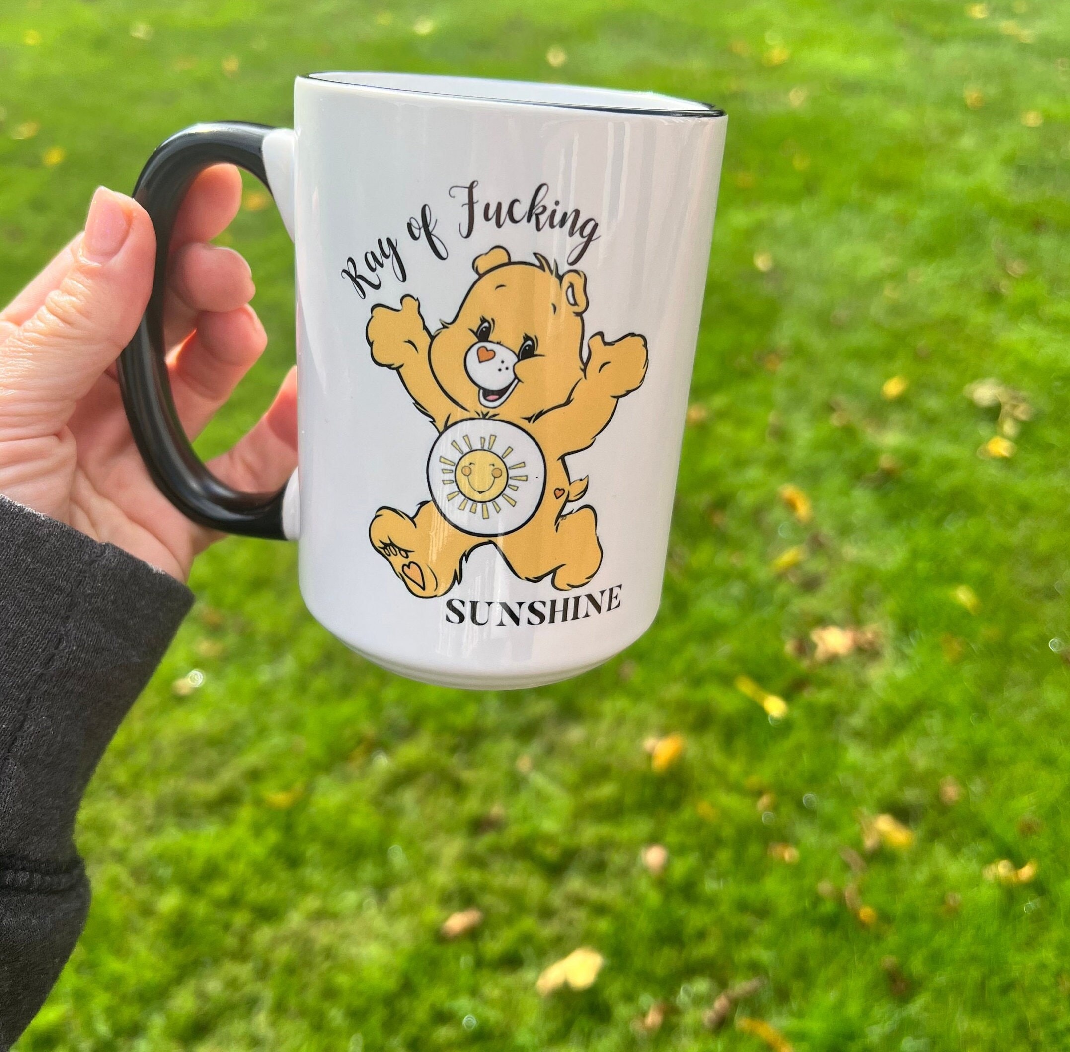 Ray of Fucking Sunshine Mug Care Bear Mug Profanity Mug Gifts for Her Gifts  for Him - Etsy Sweden