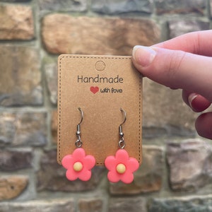 Colorful Flower Earrings