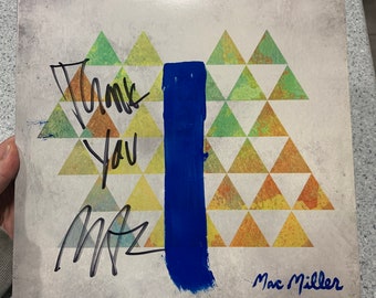 Mac Miller SIGNED Blue Slide Park Vinyl JSA Authenticated