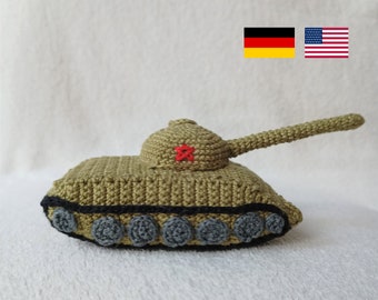 Pattern Tank T44 Amigurumi