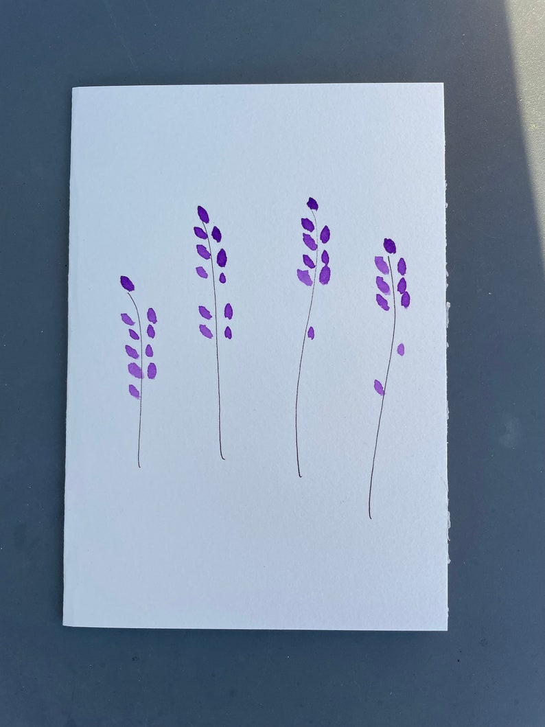 Hand Painted Watercolour Flowers Anniversary, New Baby All Can Be ...