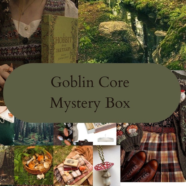 Goblin core Mystery Box •surprise bundle goblin aesthetic