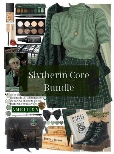 Slytherine Core Aesthetic Surprise Bundle Box Clothing Box  clothes box dark green dark academia Birthday Christmas gift box Harry Potter