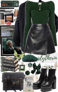 Slytherine Core Aesthetic Surprise Bundle Box Clothing Box  clothes box dark green dark academia Birthday Christmas gift box Harry Potter