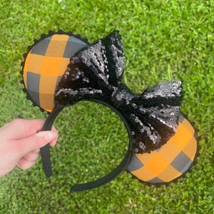 Pumpkin Flannel Ears!