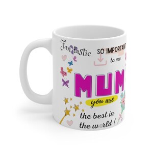 Mama You Are..... Keramik Tasse 11oz Geburtstagsgeschenk für Mama, Muttertagsgeschenk, Besonderes Geschenk für Mama, Weihnachtsgeschenk Mama, Liebesbecher