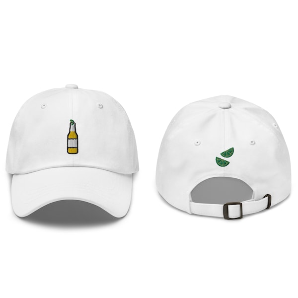 Gorra de béisbol bordada con cerveza, lindo sombrero bordado, regalo para los amantes de la cerveza, bordado sombrero de béisbol mujeres, sombrero de papá cerveza, sombrero de cerveza mujeres, lima