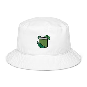 Spicy Margarita Embroidered Bucket Hat