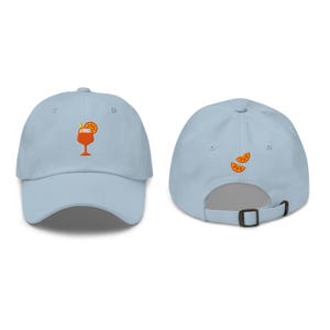 Aperol Spritz Embroidered Baseball Cap, Aperol Spritz Lover Gift, Aperol Spritz Dad Hat, Aperol Spritz Bachelorette Hat, Aperol Party Hat