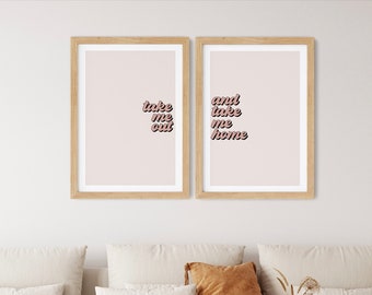 Lover Print Set of 2 - Digital Download - Perfect Valentines Gift