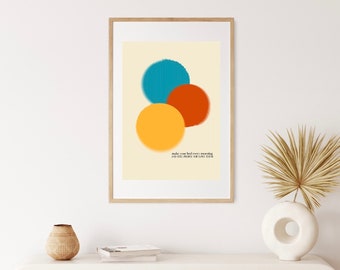 PRINTABLE WALL ART - Make Your Bed Every Morning And Tell People You Love Them