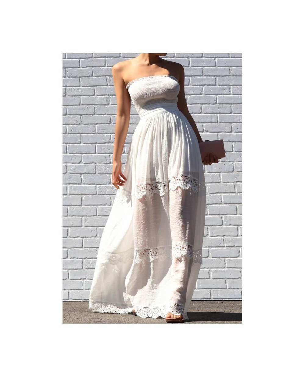 Strapless Maxi Dress -  Canada