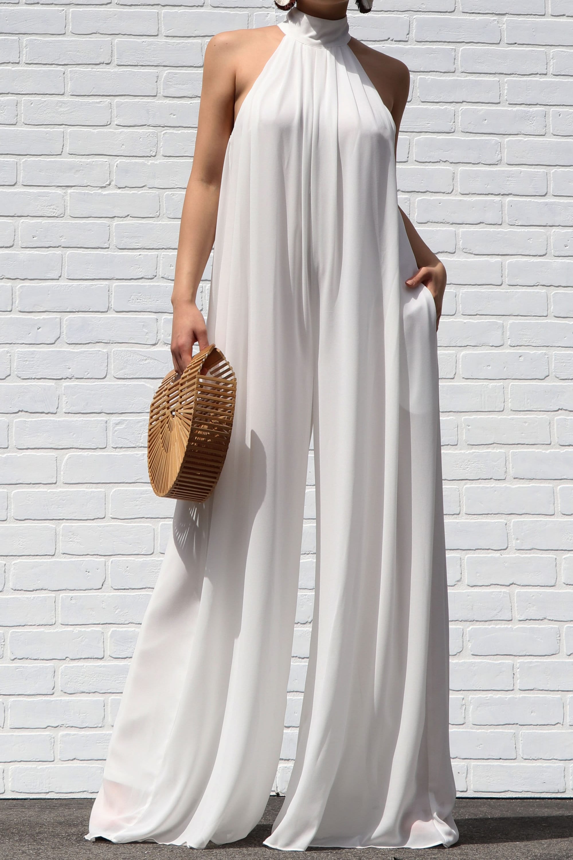 Bohemian Fashion Halter Jumpsuit