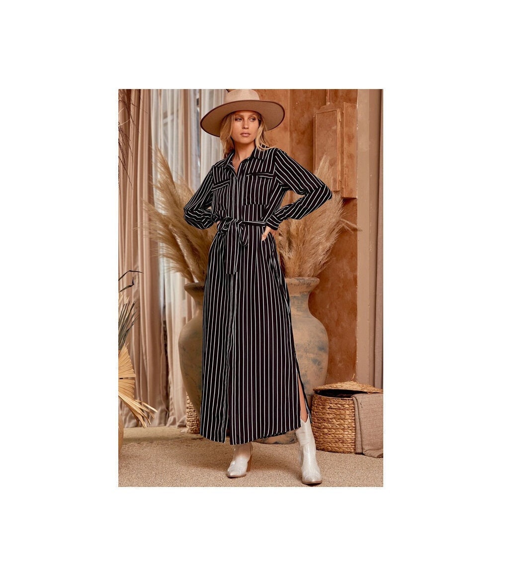 Long Slit Dress Western - Etsy