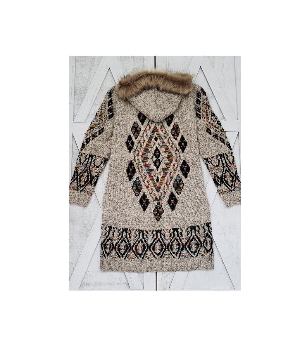 Woolrich Aztec Long Coat - Etsy