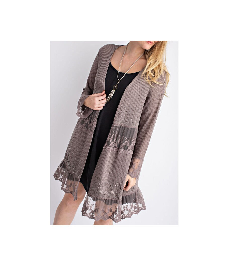 Fractal spirit long cardigan 2025
