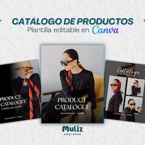 Editable Catalog Template in Canva | 20 Pages for Business | Digital Product Catalog Design / Line Sheet Template
