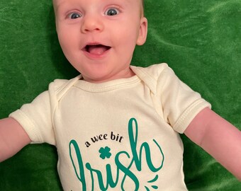 A wee bit Irish onesie
