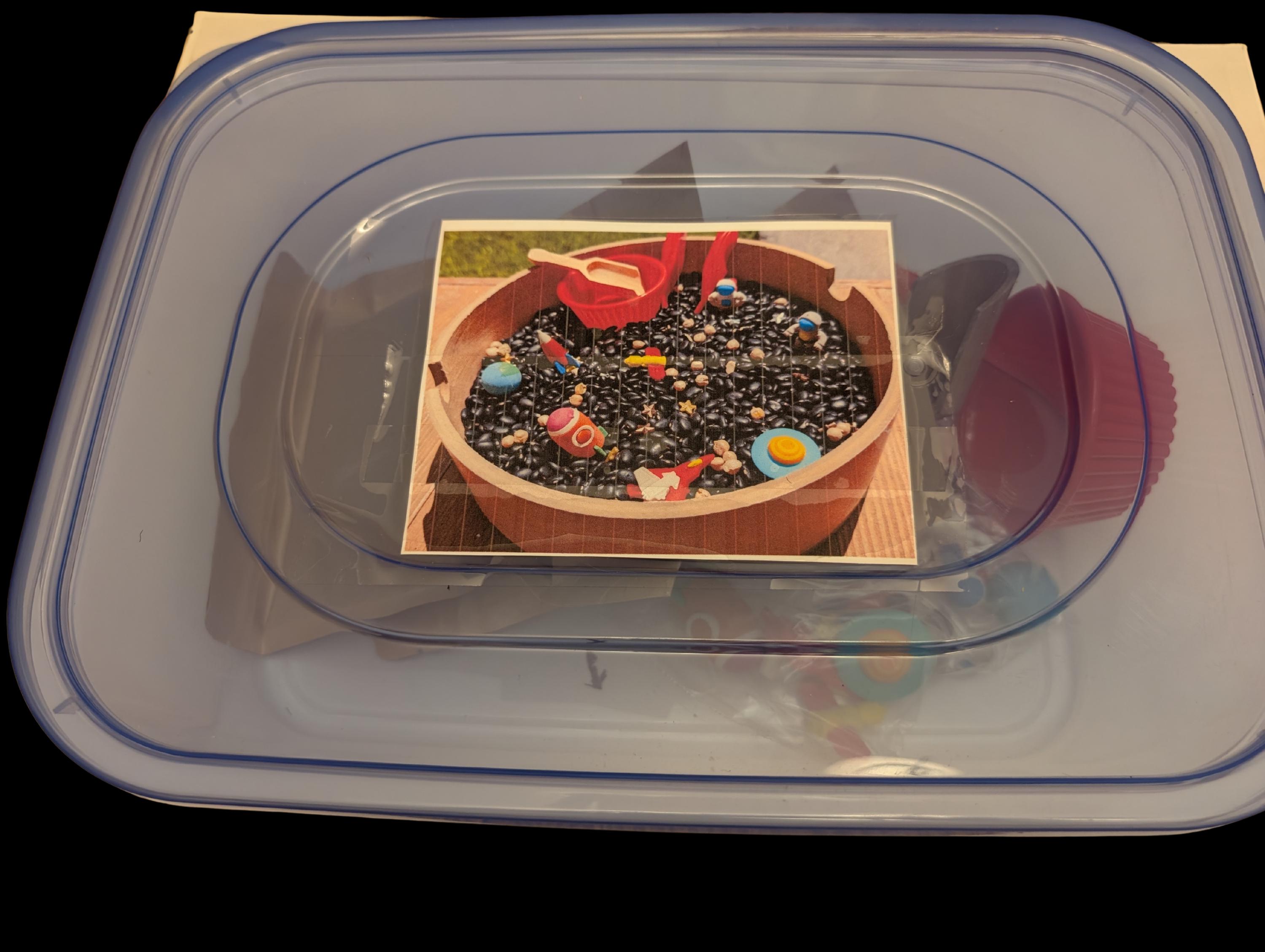Outer Space Sensory Bin, Montessori Play Kit, Pretend Play, Toddler ...