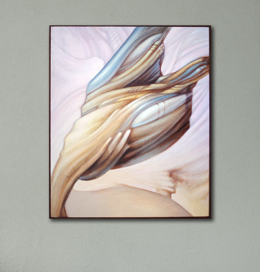 Psychedelic Art, Fantasy Art, Surrealism, Dream Art | 24x20 Framed Wall ...